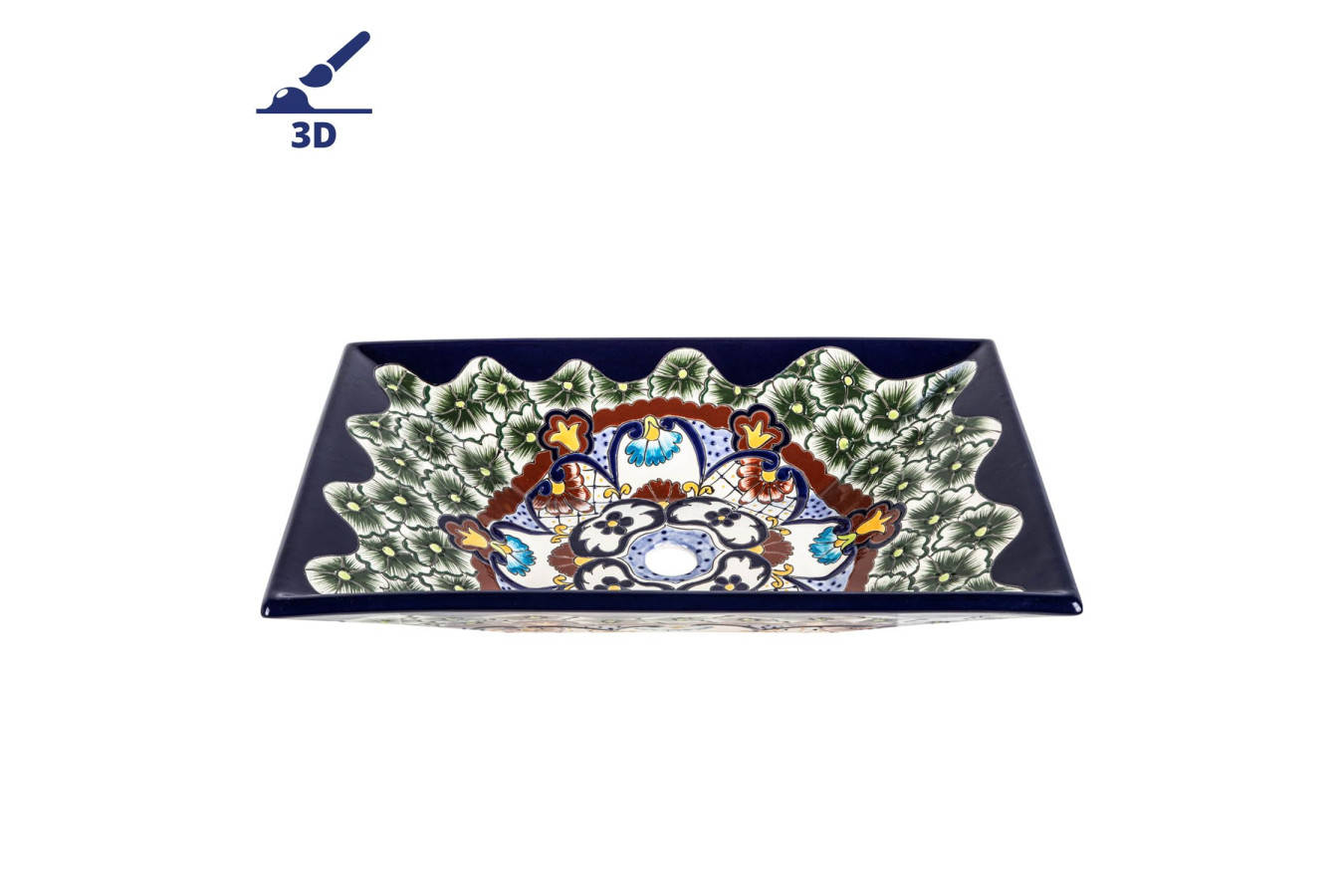 Juanetta prima - Mexican sink with relief