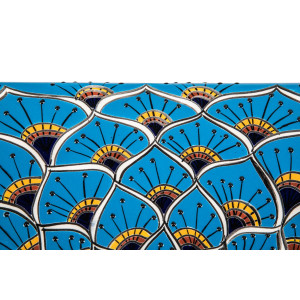 Azura prima -  turquise sink decorated with relief