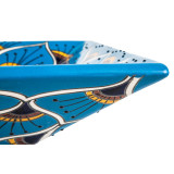 Azura prima -  turquise sink decorated with relief