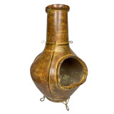 Las Cumbres - garden fireplace from Mexico - 3 vents