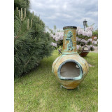 Iztaccihuatl - Mexican garden fireplace
