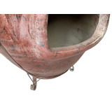 Parícutin - Chimenea clay garden fireplace
