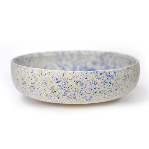 Klaudia - round white-blue sink