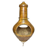 Las Cumbres - garden fireplace from Mexico - 2 holes