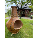 Las Cumbres - garden fireplace from Mexico - 2 holes