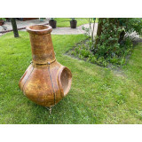 Las Cumbres - garden fireplace from Mexico - 2 holes