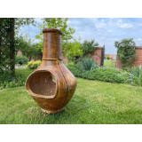 Las Cumbres - garden fireplace from Mexico - 2 holes
