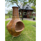 Las Cumbres - garden fireplace from Mexico - 2 holes