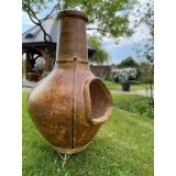 Las Cumbres - garden fireplace from Mexico - 2 holes