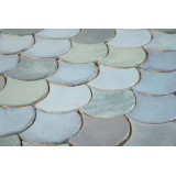 Fish scale - "Norwegian Fjord" tile set from the "Water" series