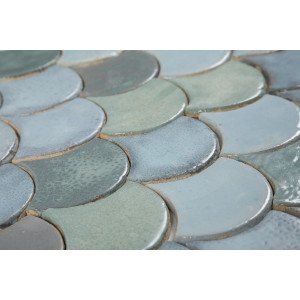 Fish scale - "Norwegian Fjord" tile set from the "Water" series