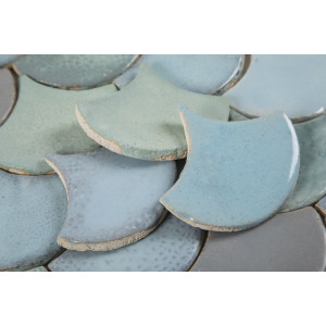 Fish scale - "Norwegian Fjord" tile set from the "Water" series