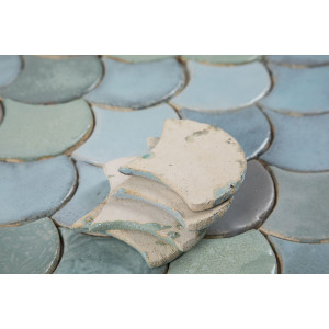 Fish scale - "Norwegian Fjord" tile set from the "Water" series