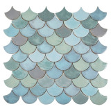 Fish scale - "Norwegian Fjord" tile set from the "Water" series