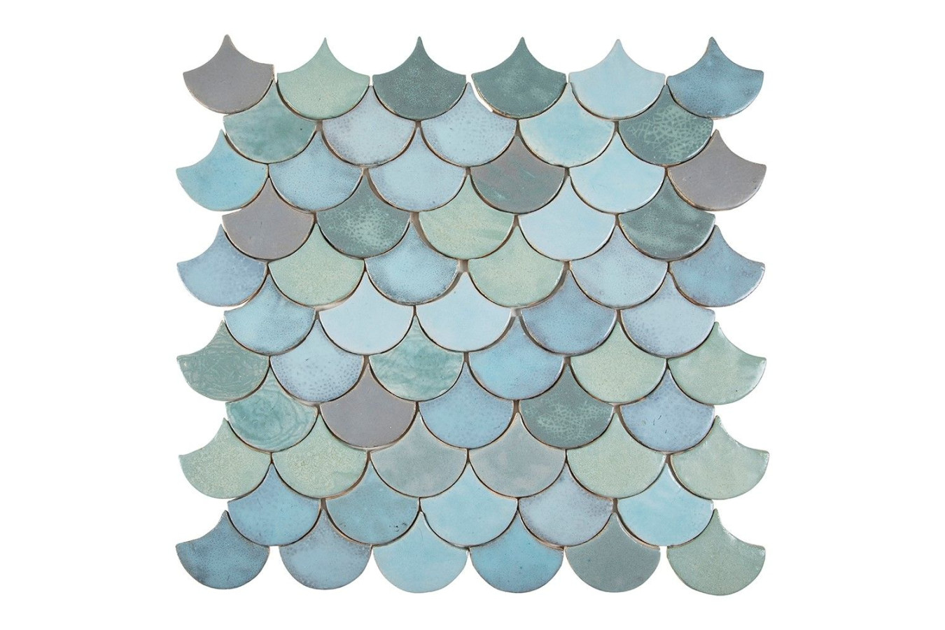 Fish scale - "Norwegian Fjord" tile set from the "Water" series