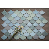 Fish scale - "Norwegian Fjord" tile set from the "Water" series