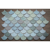 Fish scale - "Norwegian Fjord" tile set from the "Water" series