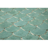 Fish Scale - "Jade Spring" tile set from the "Water" series.