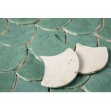 Fish Scale - "Jade Spring" tile set from the "Water" series.
