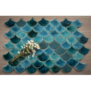 Fish Scale - "Stormy Sea" tile set from the "Water" series