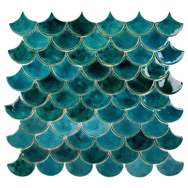 Fish Scale - "Stormy Sea" tile set from the "Water" series