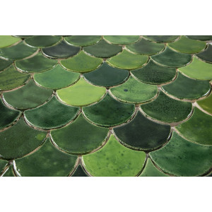 Fish Scale - "Forest Glade" tile set from the "Water" series