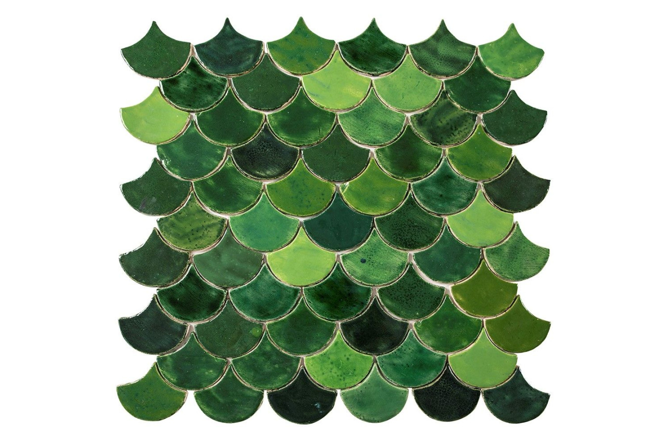 Fish Scale - "Forest Glade" tile set from the "Water" series