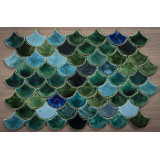 Fish Scale - "Lake in the Valley" tile set from the "Water" series