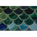 Fish Scale - "Lake in the Valley" tile set from the "Water" series