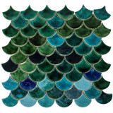 Fish Scale - "Lake in the Valley" tile set from the "Water" series