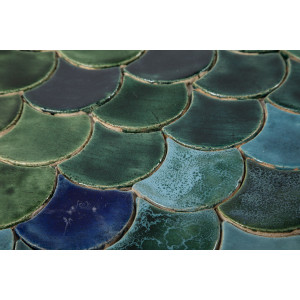 Fish Scale - "Lake in the Valley" tile set from the "Water" series