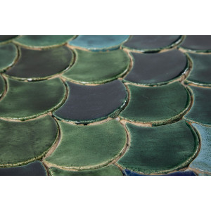 Fish Scale - "Lake in the Valley" tile set from the "Water" series