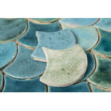 Fish Scale - "Mediterranean Breeze" tile set from the "Water" series