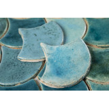 Fish Scale - "Mediterranean Breeze" tile set from the "Water" series