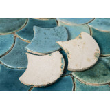 Fish Scale - "Mediterranean Breeze" tile set from the "Water" series