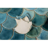 Fish Scale - "Mediterranean Breeze" tile set from the "Water" series