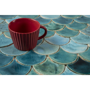 Fish Scale - "Mediterranean Breeze" tile set from the "Water" series