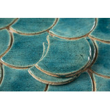 Fish scale - "Turquoise Cenote" tile set from the "Water" series