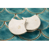 Fish scale - "Turquoise Cenote" tile set from the "Water" series