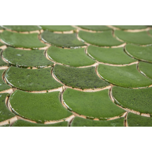 Fish Scale - 'Forest Moss' tile set from the 'Water' series.
