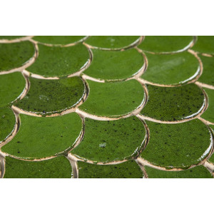 Fish Scale - 'Forest Moss' tile set from the 'Water' series.