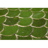 Fish Scale - 'Forest Moss' tile set from the 'Water' series.
