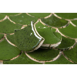 Fish Scale - 'Forest Moss' tile set from the 'Water' series.
