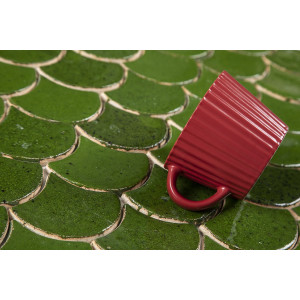Fish Scale - 'Forest Moss' tile set from the 'Water' series.