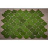 Fish Scale - 'Forest Moss' tile set from the 'Water' series.