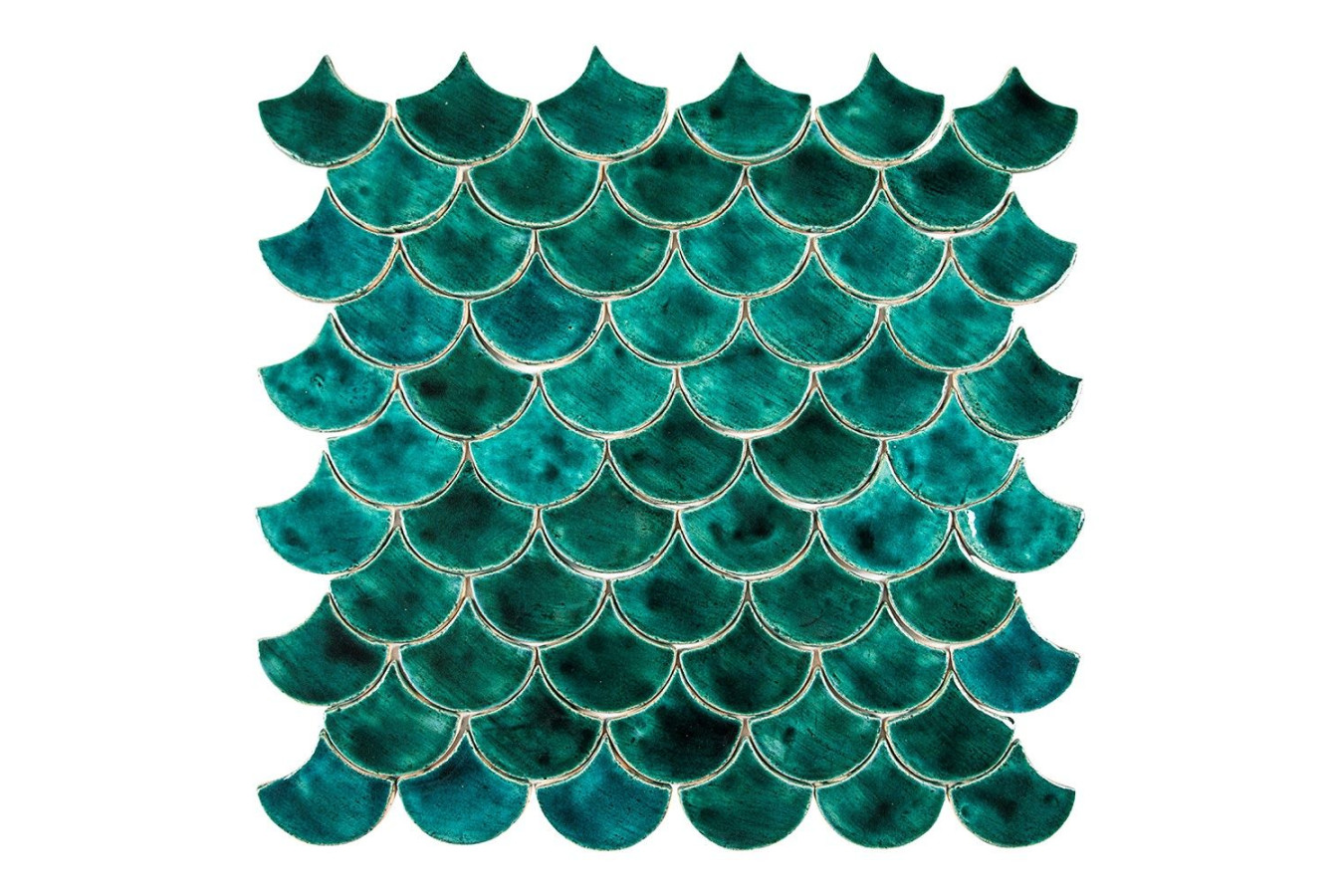 Fish scale - tile set "Emerald Cove" from the "Water" series