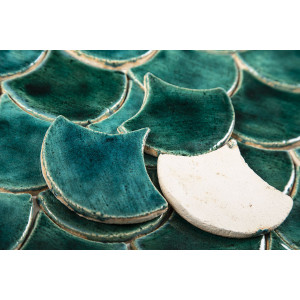 Fish scale - tile set "Emerald Cove" from the "Water" series