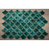 Fish scale - tile set "Emerald Cove" from the "Water" series