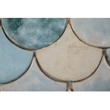 Fish scale - set of tiles "Morning in the fog" from the "Water" series