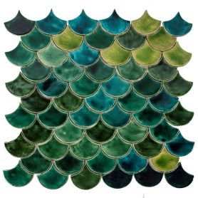 Fish scale - set of tiles "Forest Pond" from the "Water" series